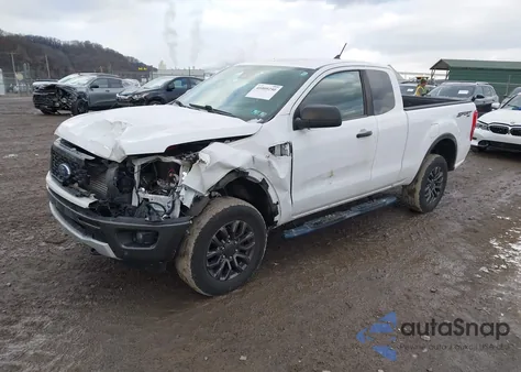 2019 Ford Ranger Xlt z USA, uszkodzony, nr VIN 1FTER1FHXKLB13132